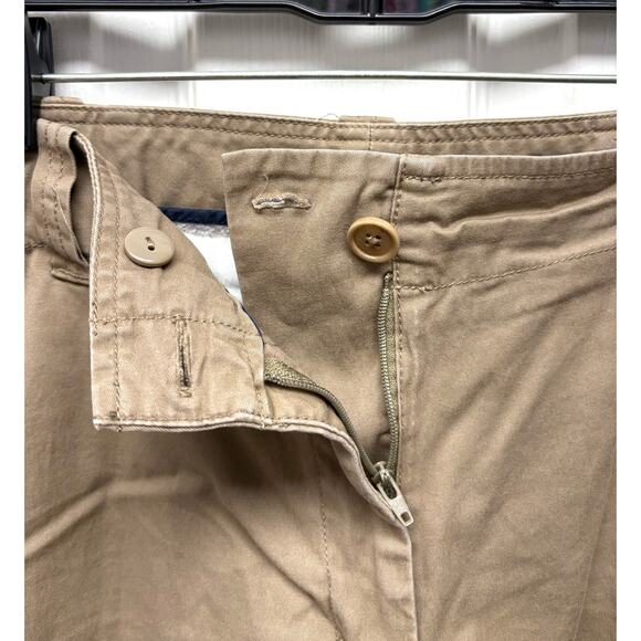 Vintage Talbots Khaki Shorts, Stretch Cotton, Chinos, Women's Size 16 - Picture 4 of 6